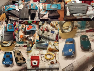 Carrera Rennbahn aus anfang der 70er jahre Als Konvolut