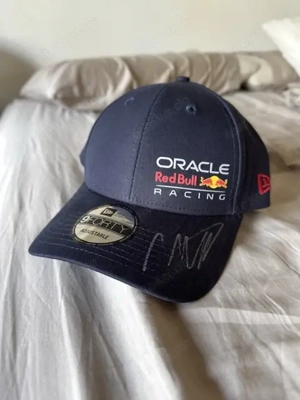 Max Verstappen Cap mit Autogramm