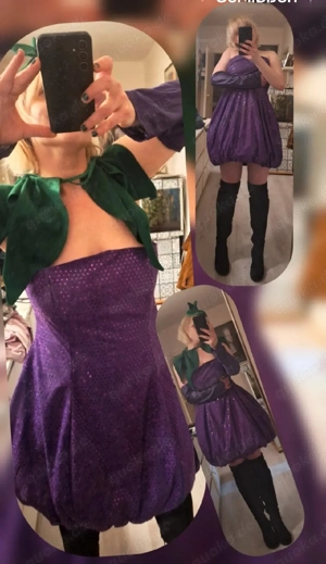 Aubergine Kostüm