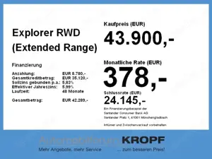 Ford Explorer RWD (Extended Range) Premium LM21 PANO