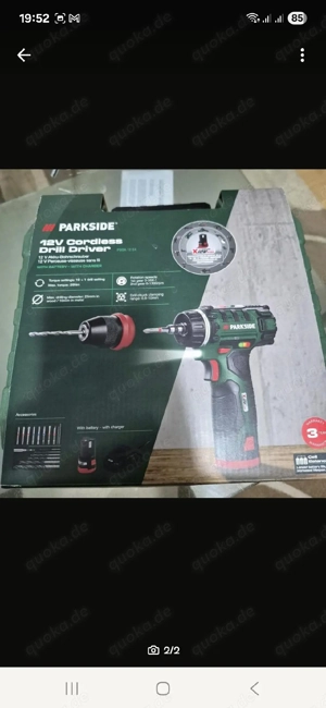 Akku Bohrschrauber Neu