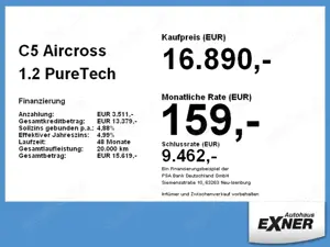 Citroen C5 Aircross 1.2 PureTech 130 FEEL LED+2xKlima+LM Bild 4