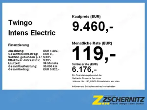 Renault Twingo Intens Electric Navi*SHZ*Kamera*KlimaA Bild 4