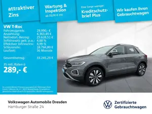 Volkswagen T-Roc GOAL 1.5 TSI LED AHZV APP PDC TRAVEL