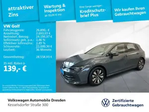 Volkswagen Golf VIII 1.5 eTSI DSG Goal AHZV LED ACC Navi