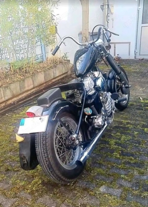 Harley Davidson Panhead Starrahmen Bild 4