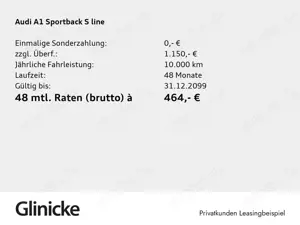 Audi A1 35 TFSI S line S tronic LED PDC vo+ Bild 2