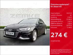 Audi A4 Limousine 45 TFSI S-tronic quattro advanced Sounds