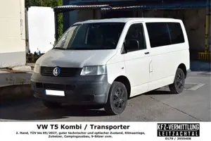 Volkswagen T5 Transporter T5 Transp.~AHK~Klima~Camper~9Sitze~TÜV05/27~2.Hd