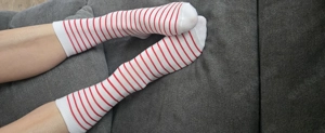 Getragene Socken  Bild 3