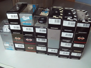 Konvolut 27x Minichamps 1:43 Porsche BMW Mc Laren Ferrari Ford Le Mans Daytona Motorsport OVP