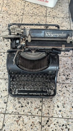 Antike Olympia Mod. 8   unrestauriert, authentisch rostig, mechanisch lebendig