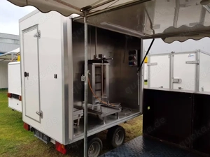 Imbissanhänger - Verkaufsanhänger - Kühlanhänger inkl. Verkaufsabteil für Markt & Events (Angebot)