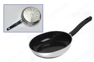 ERNESTO Keramik Edelstahlpfanne   25  113352 f.alle Herdarten auch Induktion  