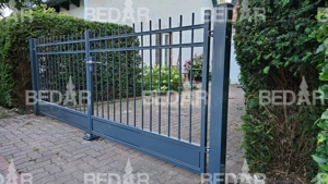 Doppelflügeltore   Zweifügeliges Gartentore   Metalltore aus Polen Bild 9