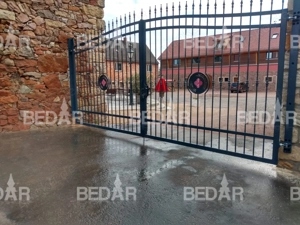 Doppelflügeltore   Zweifügeliges Gartentore   Metalltore aus Polen Bild 2