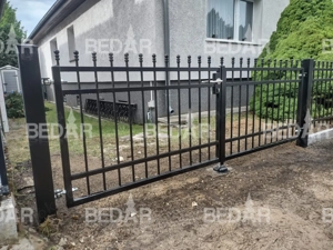 Doppelflügeltore   Zweifügeliges Gartentore   Metalltore aus Polen Bild 3