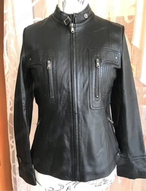 Damen Leder Jacke 40 42 