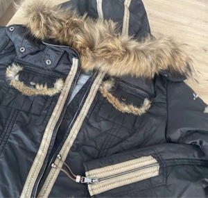 Nickelson Skijacke Damen 40 42 mit Echtpelz