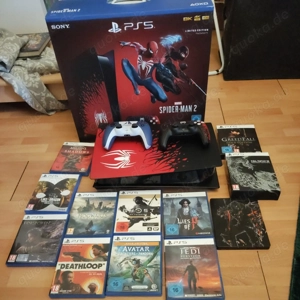 Sony Playstation 5 spider man 2 Disk edition mit verpakung und sammlung videospiele 