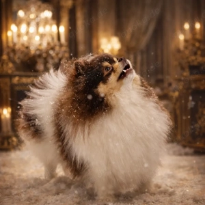 Wunderschöner Pomeranian Deckrüde in exclusiver Farbe und Optik Bild 3