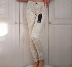 Dept Denim Department Jeans W25 L24 Denim Hose Röhrenjeans Röhrenhose XS XXS Leggins Leggings Bluse