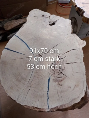 Tischplatten Olive und Eiche 