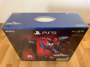 sony Playstation 5 spider man 2 spielkonsole mit verpakung und Zubehör set mit controller 