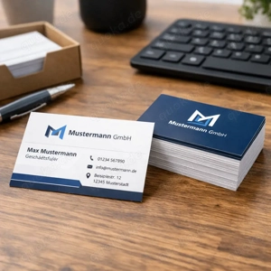 Visitenkarten Design + Druckservice | Fix & unkompliziert
