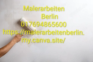 MALER Streicht Ihre Wohnungen Zimmer für Zimmer sehr GÜNSTIGER gern für PRIVATE-KUNDE in BERLIN
