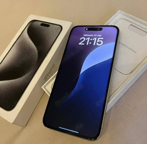 iPhone 15 Pro Max, Titanweiß  in gutem Zustand 