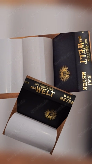 Die Seiten der Welt limitierte Goldedition im Schuber