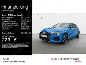 Audi A3 35 TFSI 2x S line S tro*BO*LED*Vir