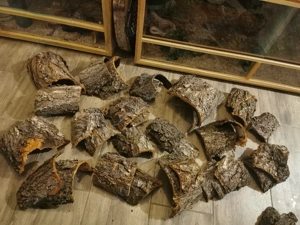 Rinde  Kirsch Rinde DEKO Verstecke Natur Unterschlupf Höhle 