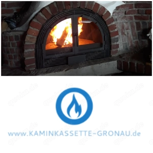 Heizeinsatz (Kaminkassette-Heizkassette) für offenen Kamin auf Maß gefertigt-bundesweit montiert Bild 9