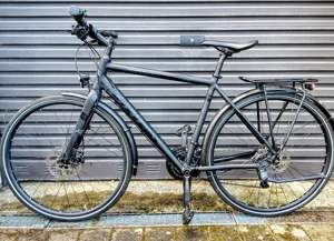 Herrenfahrrad von Stevens schwarz