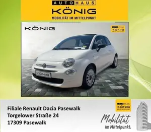 Fiat 500C Cabrio Basis Carplay*LM-Felgen*Klima