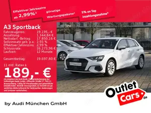 Audi A3 40 TFSI e S tronic Virtual+/Navi+
