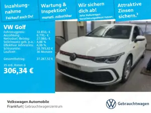 Volkswagen Golf GTI Golf VIII 2.0 TSI DSG GTI Navi LEDPlus FrontAssi