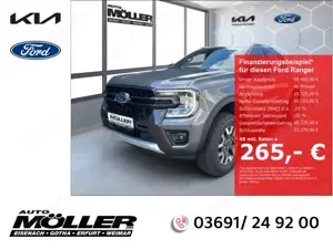 Ford Ranger 2.3 DoKa PHEV Wildtrak Allrad 360°Kamera Klimaauto
