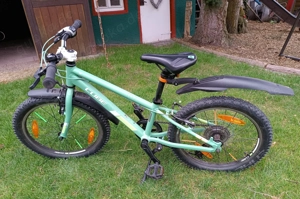 Kinder-Fahrrad Cube Acid 200, Modell 2021, green 'n' white, 20 Zoll (+2tes Cube, actionteam, orange)