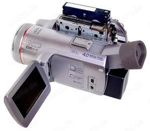Camcorder Panasonic 3CCD, 18-fach Zoom mit 2. Akku, Tasche und viel Zubehör