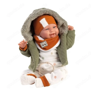 Lebensechte Babypuppe,wie Neu  