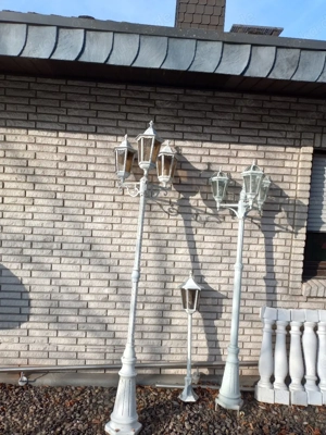 3 Gartenleuchten 