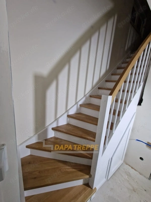Hochwertige Eiche   rustikal Eiche Holztreppen aus Polen Bild 3
