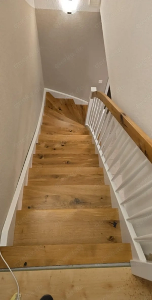 Hochwertige Eiche   rustikal Eiche Holztreppen aus Polen