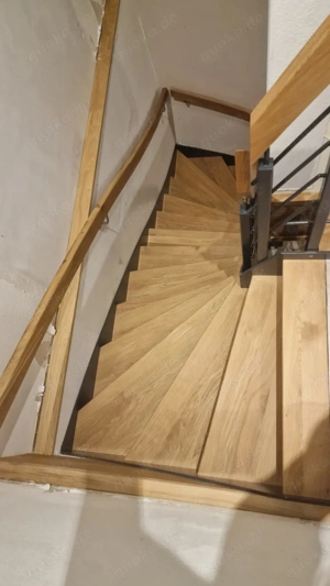 Hochwertige Eiche   rustikal Eiche Holztreppen aus Polen Bild 8