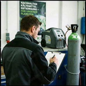 Entsorgung von 1 kg Kältemittel in Heilbronn, Pforzheim & Ludwigsburg 