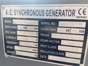 Generator ohne Motor 60 Kw Bild 4