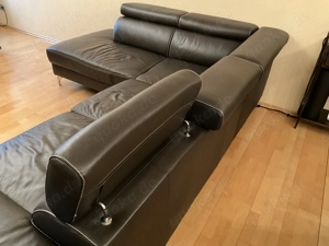 Leder Sofa, Ecksofa, Wohnlandschaft